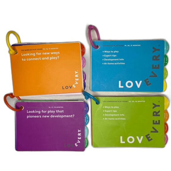 LOVEVERY Play Guides 13-24 Months (1-2 Years) Montessori Toddler Development - Picture 1 of 3
